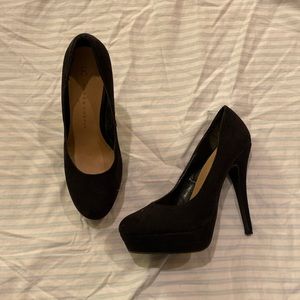Lauren Conrad suede high heels